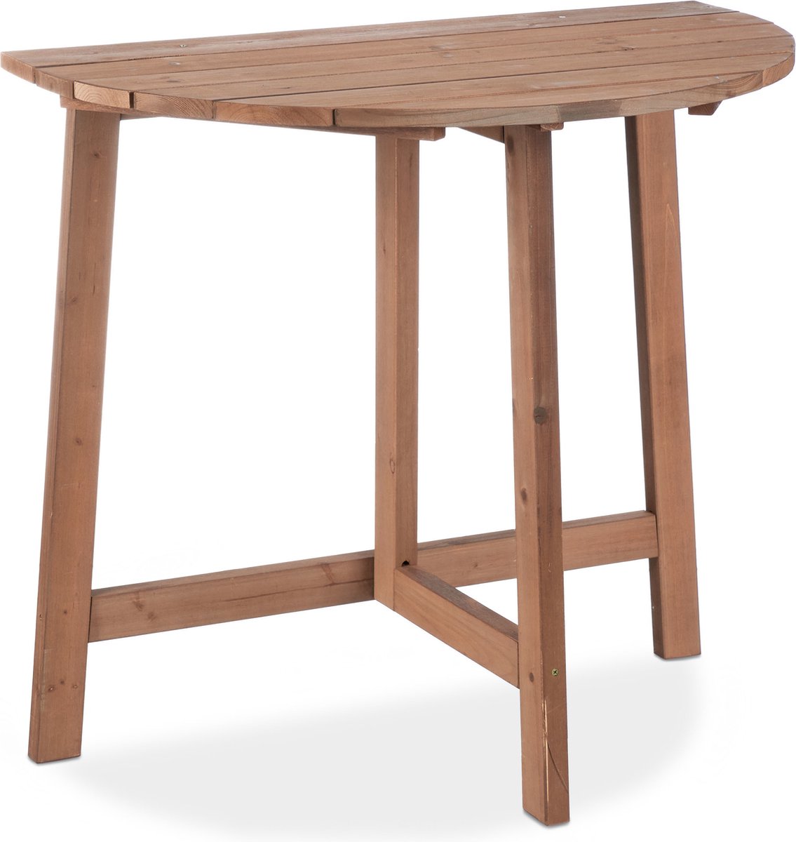 Klaptafel halfrond hout, 74 x 80 x 50 cm, tot 20 kg thumbnail 8