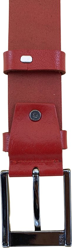 Ceinture de pantalon unisexe Arrigo Casual / Classique Rouge 115 cm