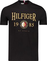 Tommy Hilfiger T-shirt Zwart voor heren - Lente/Zomer Collectie