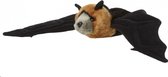 Nature Planet - Pluche vleermuis knuffeldier - 40 cm - Vliegende hond