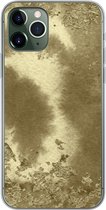Coque iPhone 11 Pro - Or - Abstrait - Peinture - Coque de téléphone en Siliconen