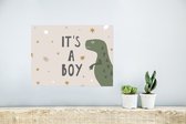 Poster Spreuken - Jongen - It's a boy - Quotes - Kids - Kinderen - 40x30 cm - Poster Babykamer