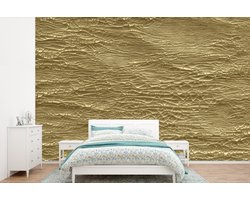 Behang - Fotobehang Gold - Structuur - Luxe - Breedte 360 cm x hoogte 240 cm