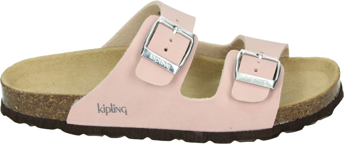 Kipling Petra slippers roze - Maat 35