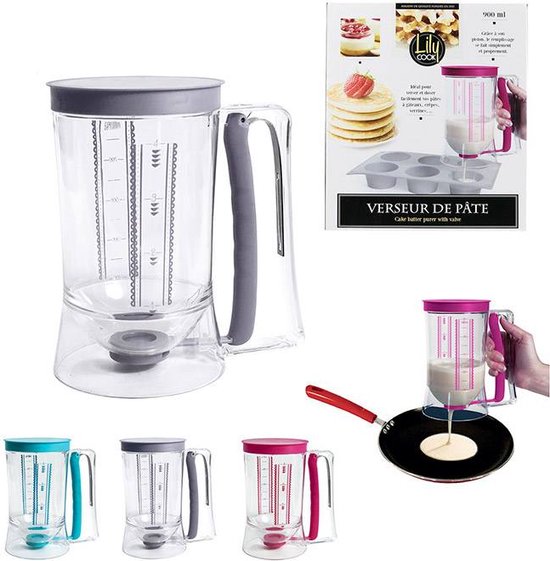 Pichet de pâte à gâteau 90 cl