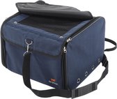 dierendraagtas Arca 38 x 38 x 29 cm nylon blauw