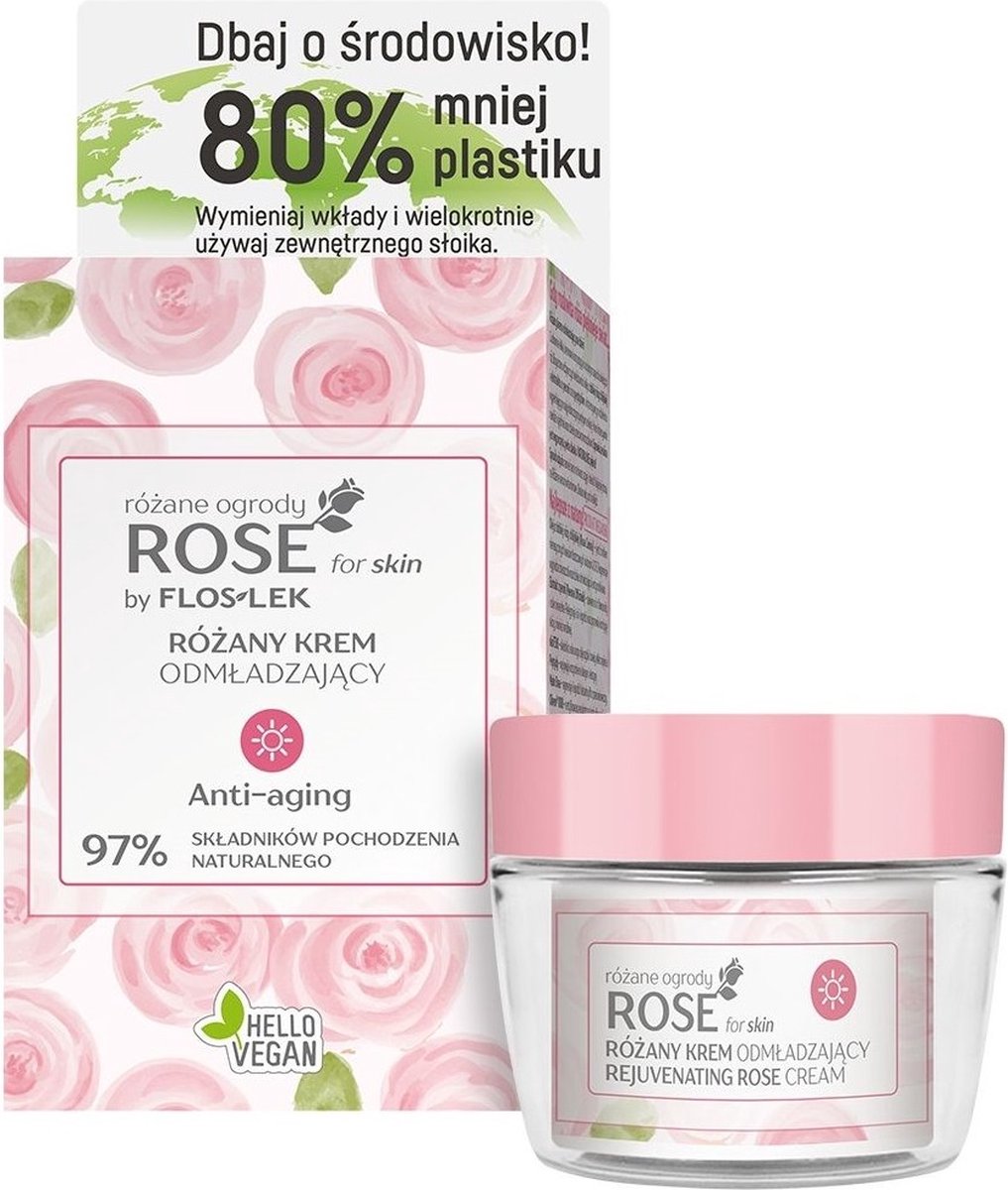 Rose For Skin Rose Verjongende Dagcrème 50ml