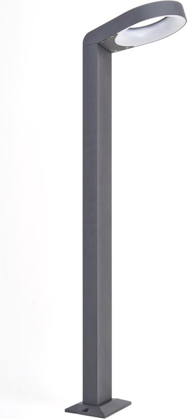 Luminaire extérieur en aluminium moderne Couleur graphite Lucande