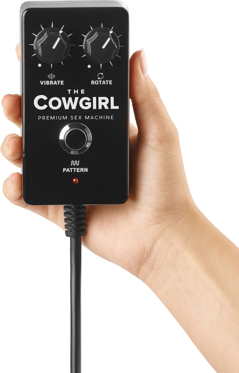Goedkoopste The Cowgirl - Premium Riding Seks Machine Zwart