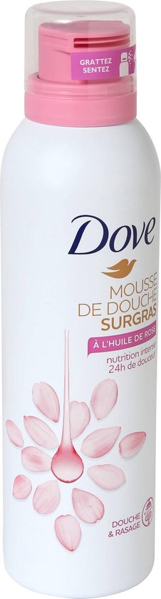 Dove Rose Oil - 200 ml - Shower Foam | bol