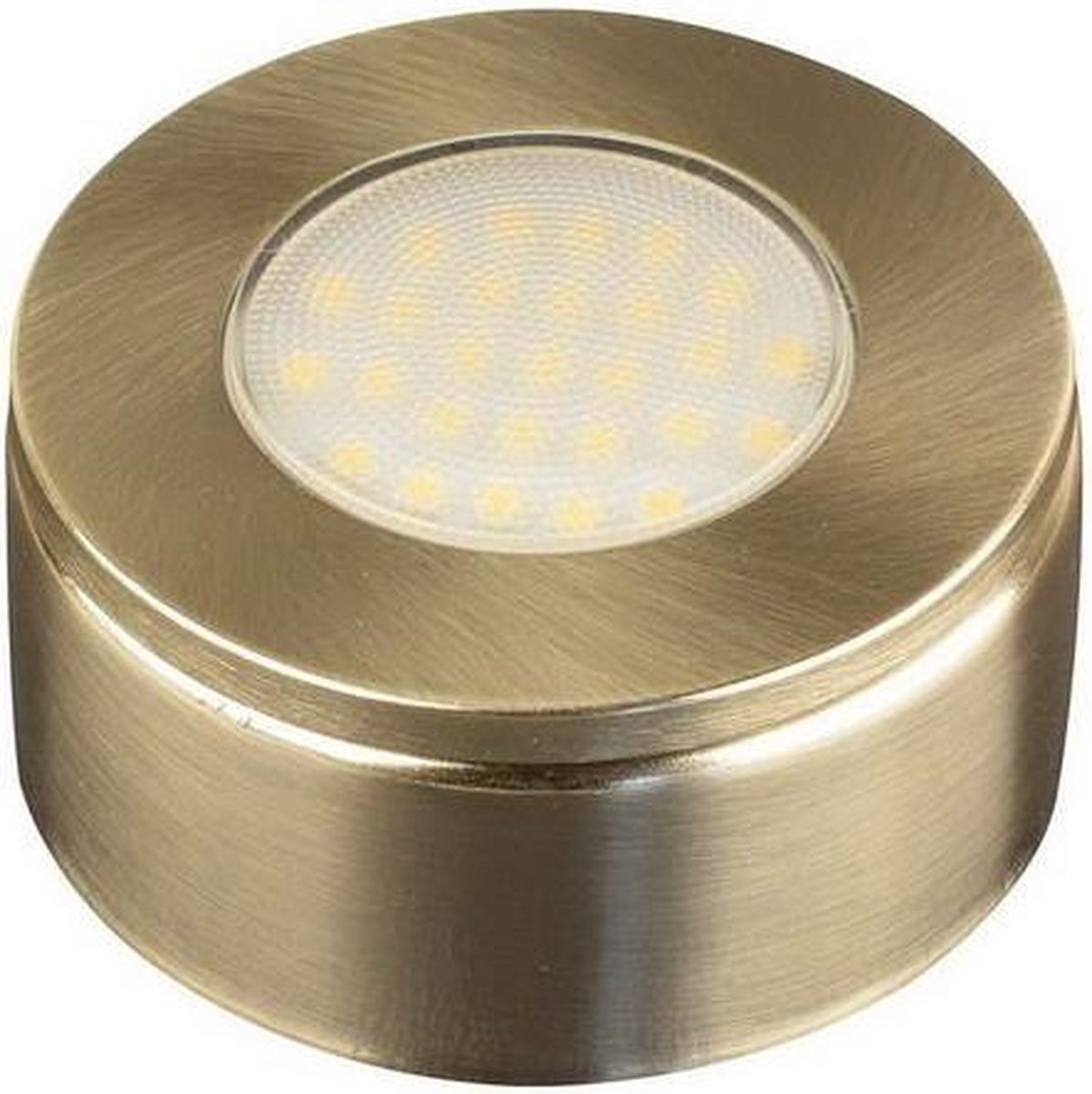 Nova 47022 LED Inbouw- / Opbouwspot - Aluminium 1.7W 150LM 3000K Warmwit