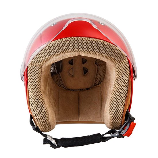 SOXON • RED Kinderhelm • XS • Helm Motor Scooter Brommer