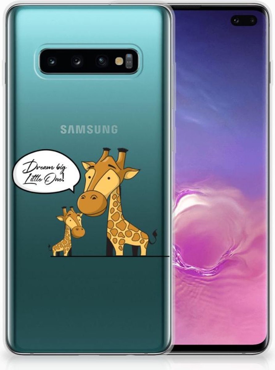 Samsung Galaxy S10 Plus Telefoonhoesje met Naam Giraffe