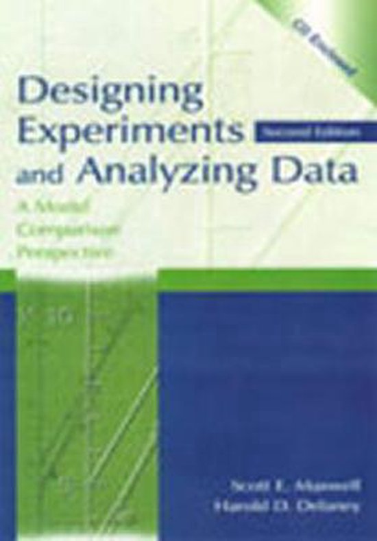 Designing Experiments and Analyzing Data - cover