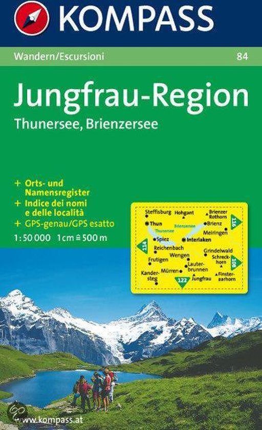 Jungfrau-Region, Thuner See, Brienzersee WK84 - cover