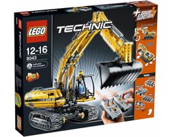 LEGO Technic Graafmachine Met Motor - 8043