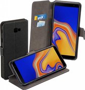 MP case Zwart bookcase Samsung Galaxy J4+Plus wallet case hoesje