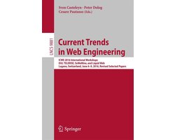 Lecture Notes in Computer Science 9881 - Current Trends in Web Engineering