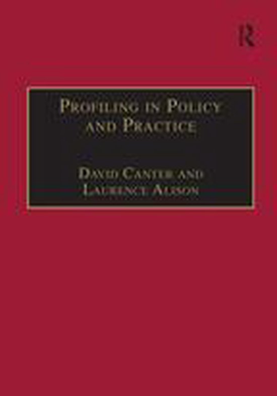 Offender Profiling Series - Profiling in Policy and Practice - cover