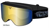 Tenson Vertical Unisex Skibril - Zwart