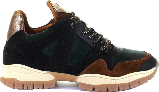 bol.com | VIA VAI Vrouwen Sneakers - 5302037 - Groen - Maat 39