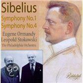 Sibelius: Symponies no 1 & 4 / Ormandy, Stokowski, et al