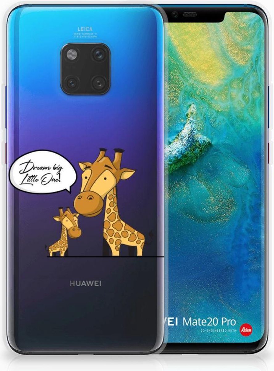 Huawei Mate 20 Pro Telefoonhoesje met Naam Giraffe