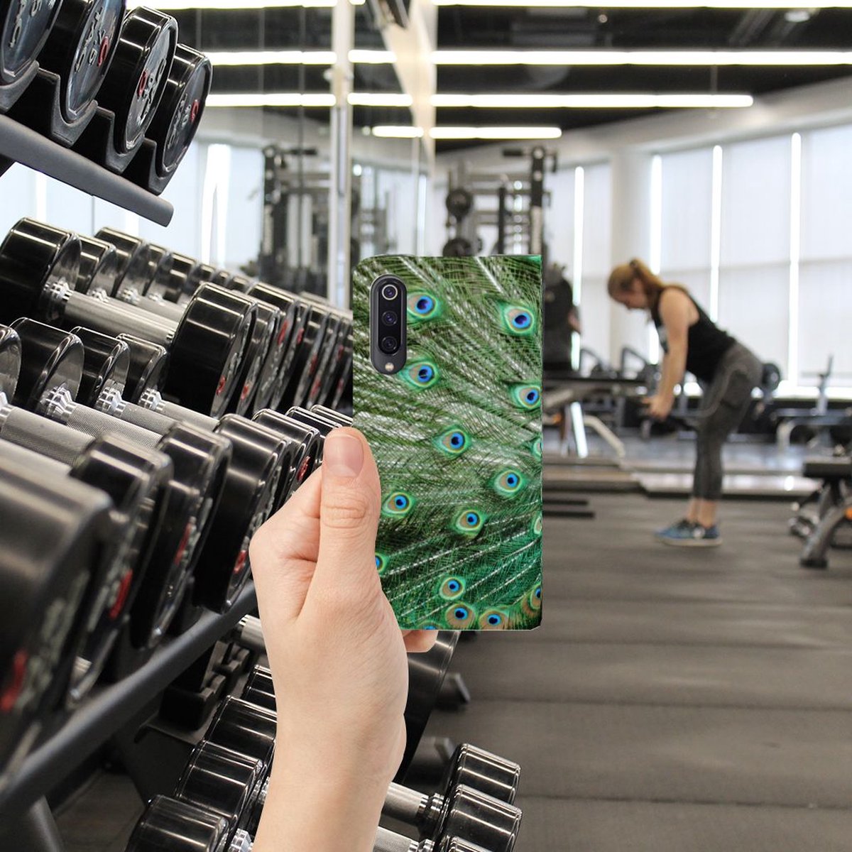Xiaomi Mi 9 Hoesje maken Pauw
