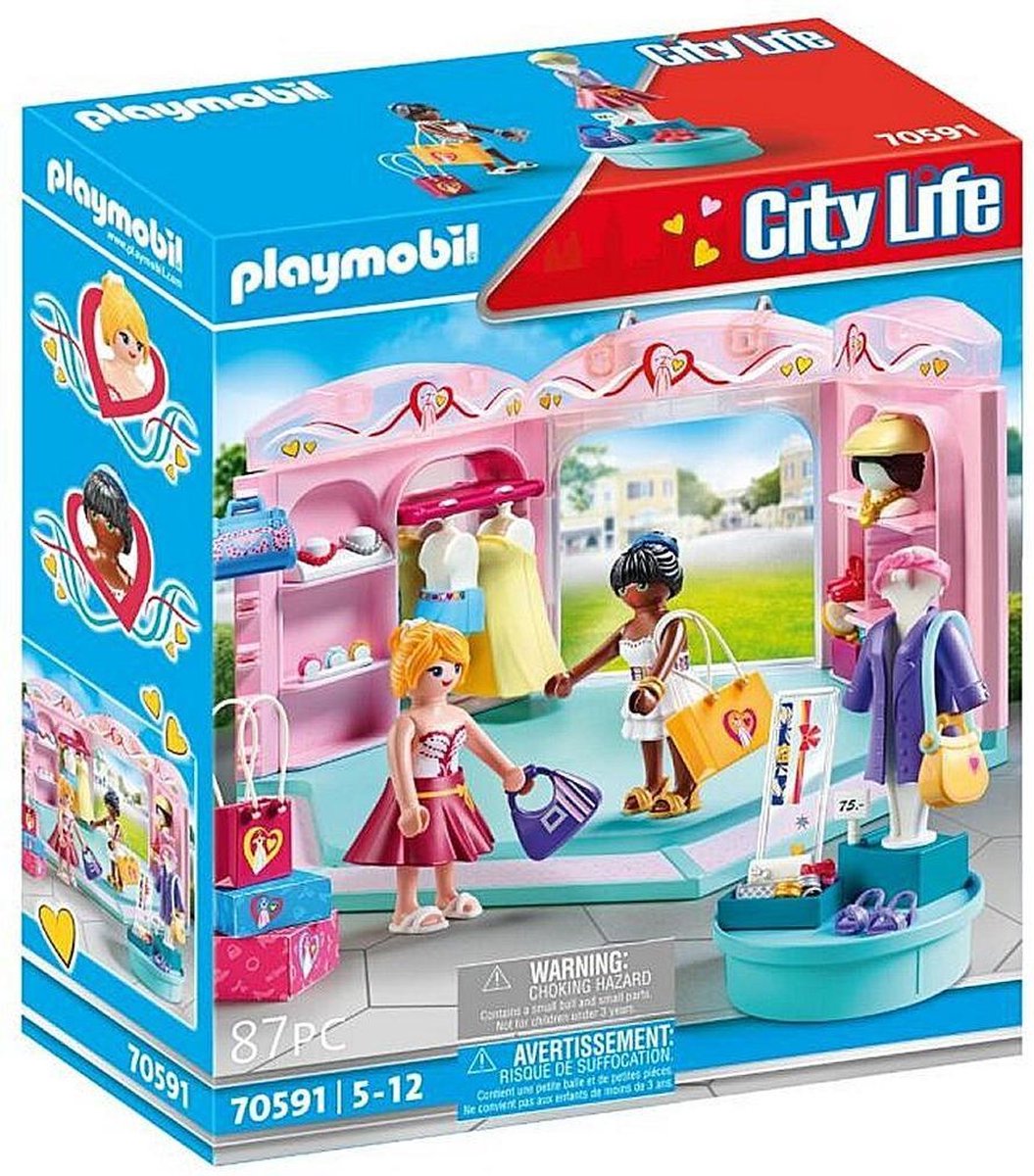 PLAYMOBIL City Life Modewinkel - 70591 | bol