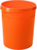 HAN papierbak - Grip - 18 liter - rond - greeprand - oranje - HA-18190-51