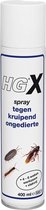 HGX spray tegen kruipend ongedierte - 12910N - 400ml - zeer krachtig middel - vlekvrij - werkt tot 6 weken