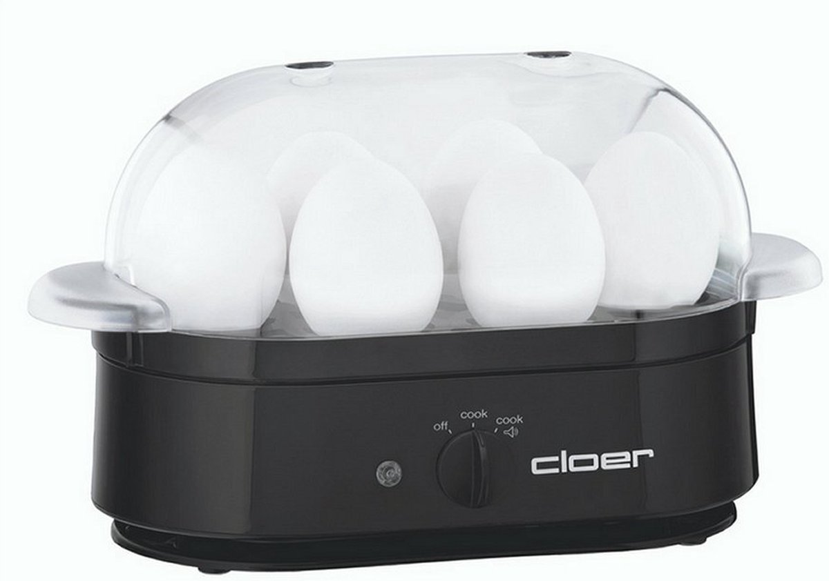 Cloer 6080 Eierkoker Zwart