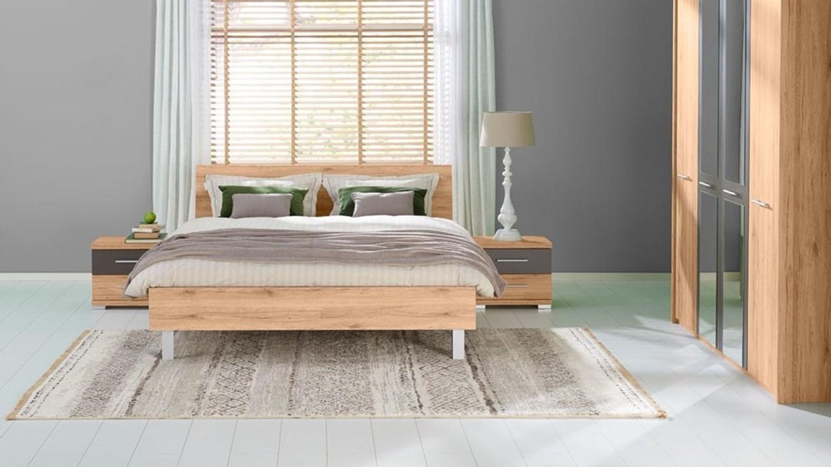 Beter Bed Basic Bed Glasgow 160 x 210 cm balkeneiken