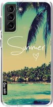 Casetastic Samsung Galaxy S21 Plus 4G/5G Hoesje - Softcover Hoesje met Design - Summer Love Print