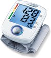 Beurer BC 44 Bloeddrukmeter pols - Hartslagmeter – XL display – 1 Knop bediening - Onregelmatige hartslag – Risico-indicator - Manchet pols 14-19,5 cm - Incl. batterijen en opbergtas - 5 Jaar garantie
