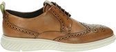 Ecco St1 Hybrid Lite heren veterschoen - Cognac - Maat 39