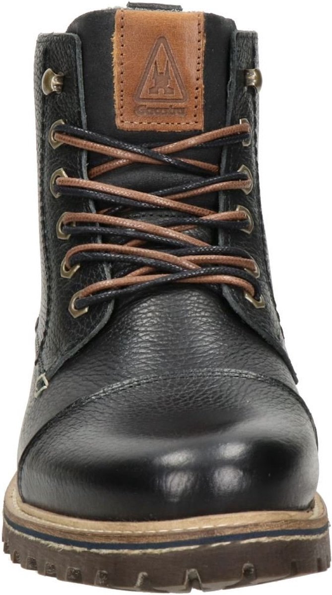 Gaastra Gaastra veterboot in cognac leer met sportief zool online kopen.
