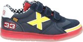 Munich jongens klittenband sneaker - Blauw - Maat 33