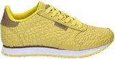 Woden Ydun Croco dames sneaker - Geel - Maat 36