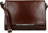 Claudio Ferrici Classico 18062 Schoudertas Dark Brown