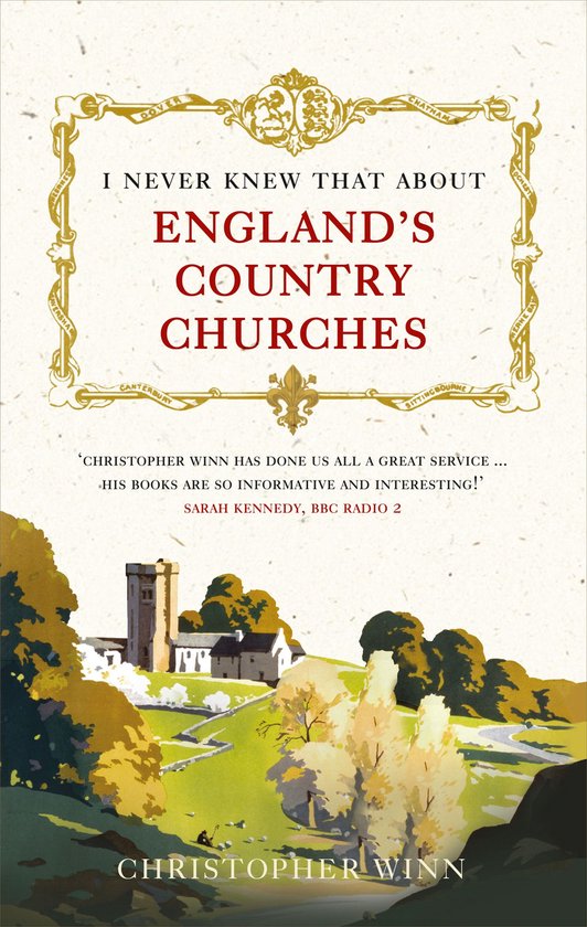 I Never Knew That About England's Country Churches - cover