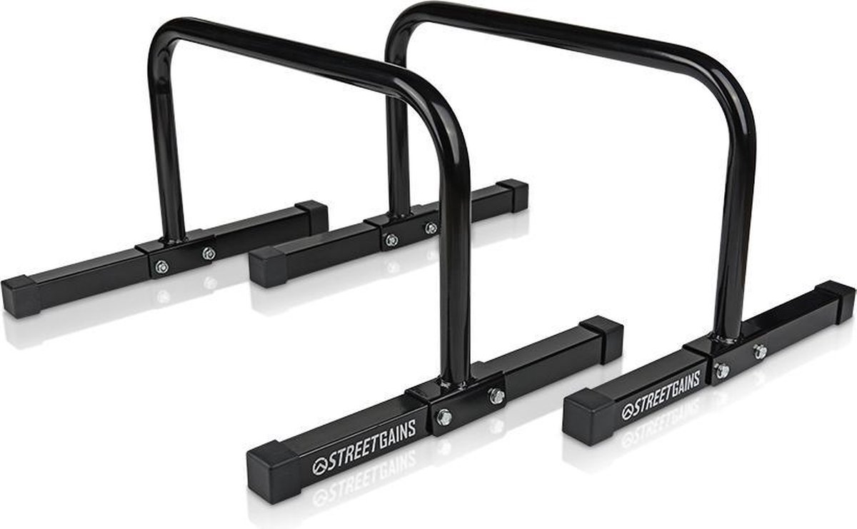 Stalen Parallettes | StreetGains®