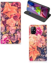 Telefoon Hoesje Cadeau voor Moeder Geschikt voor Samsung Galaxy M51 Flipcase Bosje Bloemen