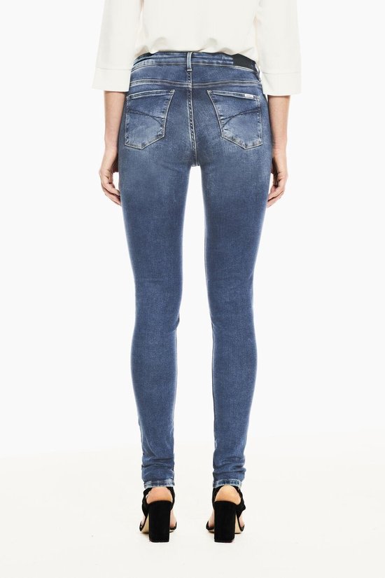Garcia Rachelle Dames Super slim fit Jeans Blauw Maat W30 X L34 | bol.com