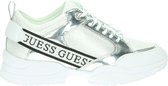 Guess Breeta/Active Lady/Leather Lik Dames Sneakers - Zilver - Maat 41