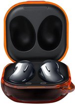 Samsung Galaxy Buds Live/Buds 2/Pro Hoesje Hard Plastic Case Oranje