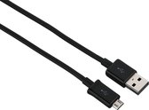 Hama 00020105, 0,9 m, USB A, Micro-USB B, USB 2.0, 480 Mbit/s, Noir