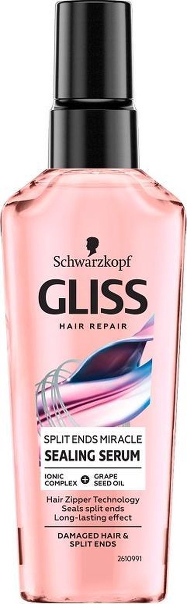 Gliss - Split Ends Miracle Serum For Hair Damaged From Split Ends 75Ml