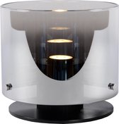 Lucide OWINO - Tafellamp - Ø 20 cm - LED - GU10 - 1x5W 3000K - Fumé