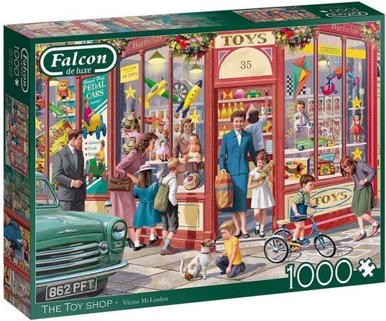Falcon puzzel The Toy Shop - Legpuzzel - 1000 stukjes
